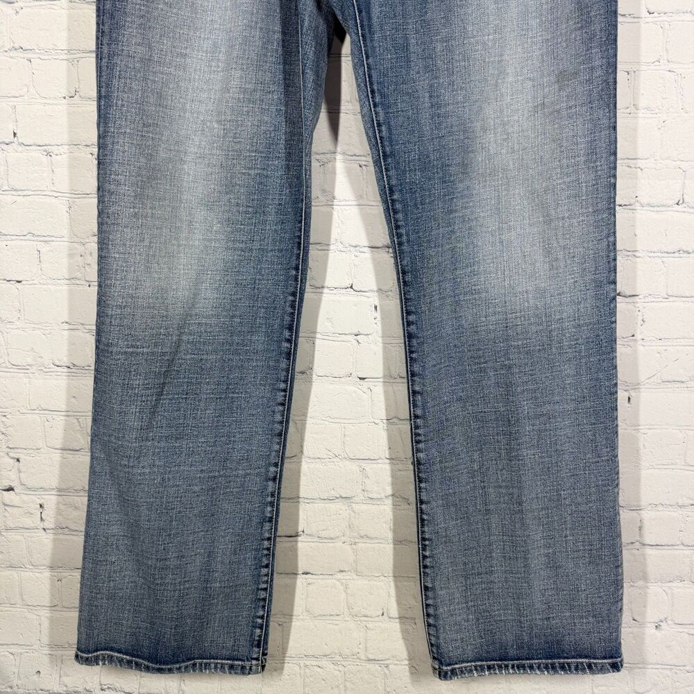 Guess Jeans Men’s 36 Blue Denim Straight Leg Relaxed Fit Vintage Y2K Designer - Picture 12 of 16